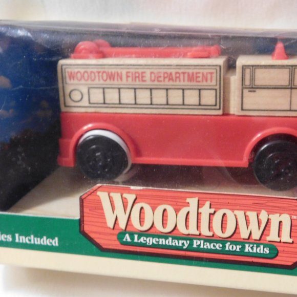 Woodtown Learning Curve Fire Truck - Picture 1 of 7